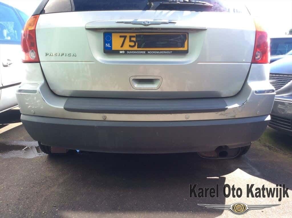 Bovenkant achterbumper Chrysler Pacifica 2005-2008 grijs, Arrière, Utilisé, -, -