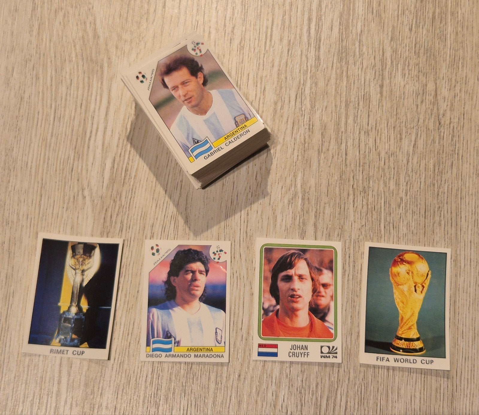 Panini World Cup Story Set Lot 198 verschillende nummers, Ophalen of Verzenden, Zo goed als nieuw, Sticker