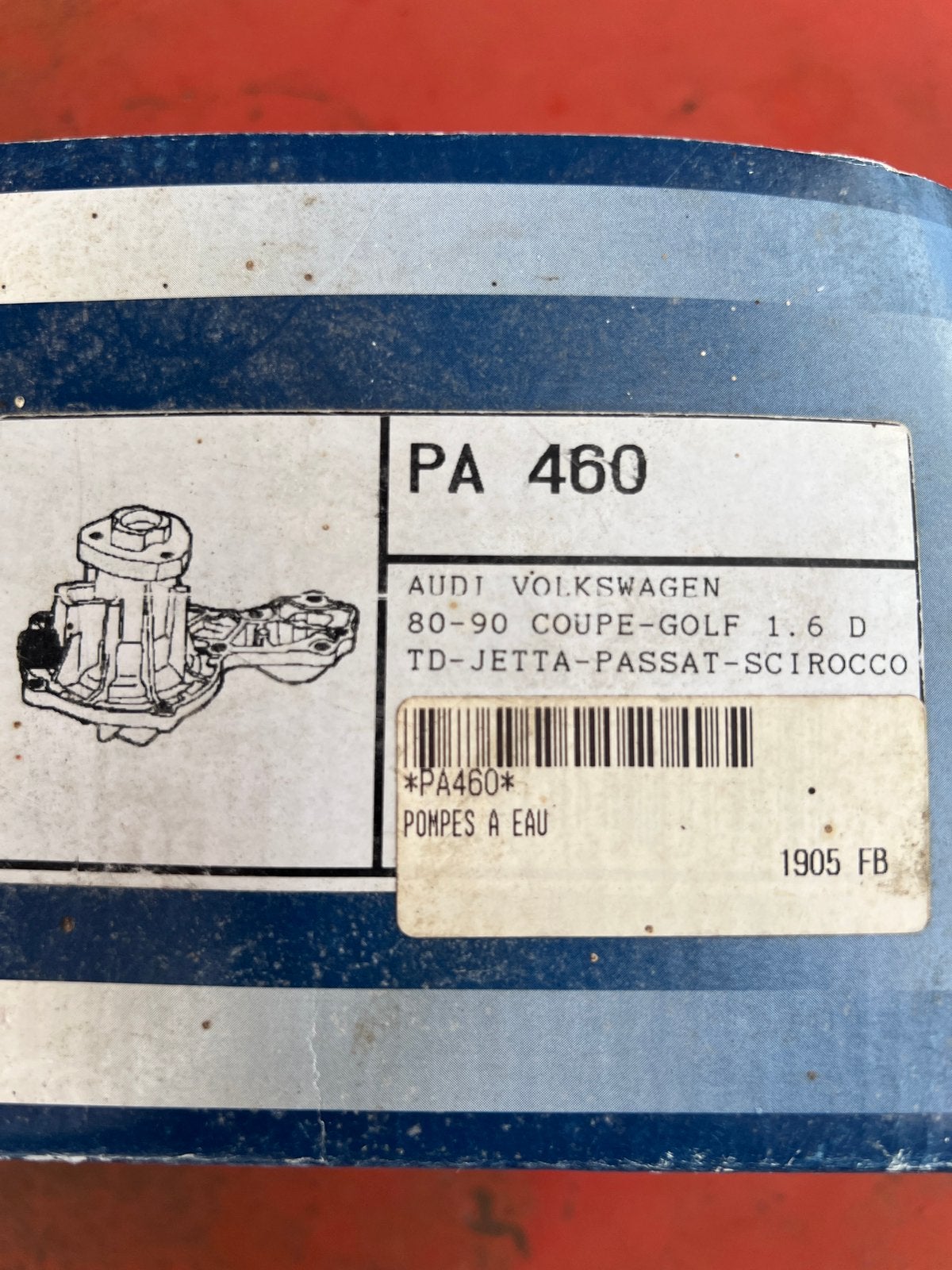 Pompe a eau Vw golf Audi 80,90 …, Ophalen of Verzenden, Audi