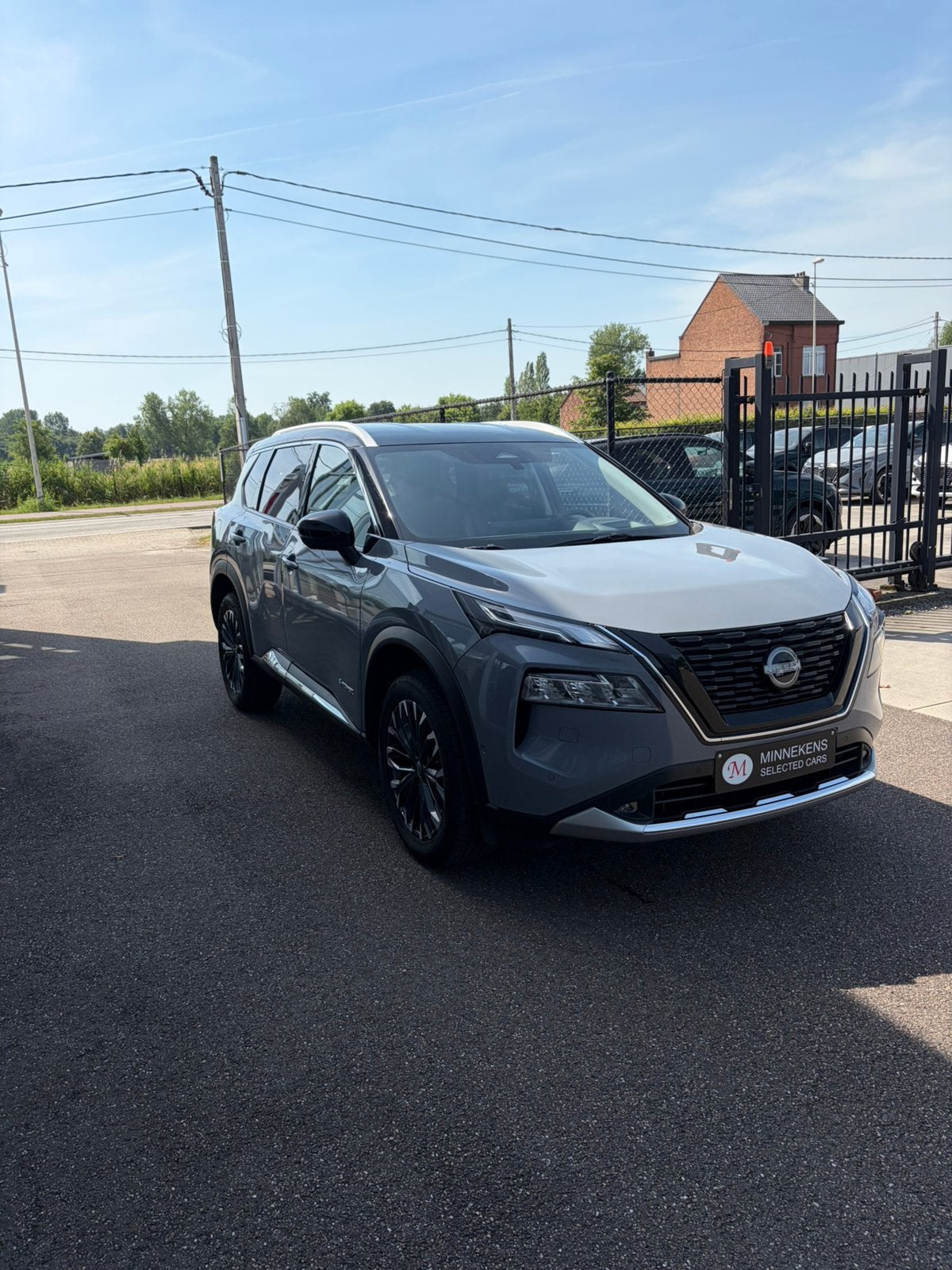 Nissan X-Trail E-Power 4x4 Tekna 2025 17000 km, Autos, Nissan, Cuir, Argent ou Gris, Entreprise, Noir
