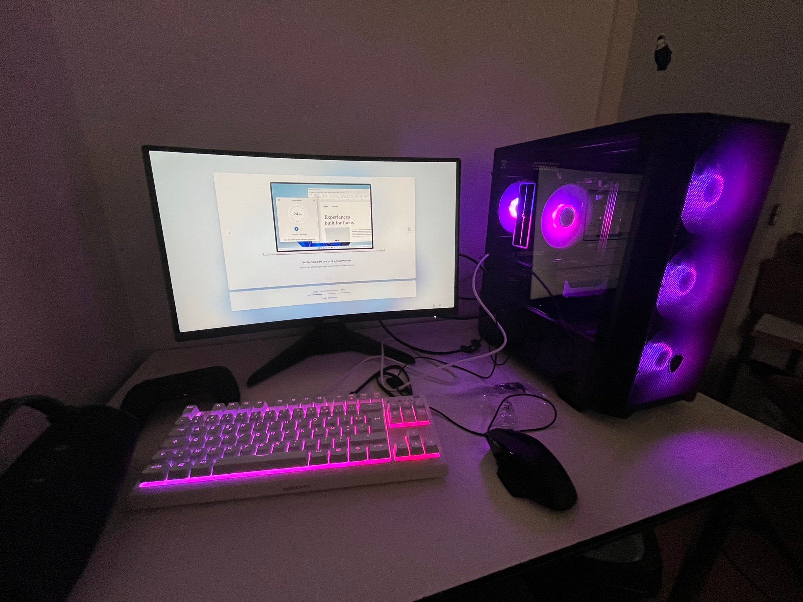 Gaming setup, Computers en Software, Ophalen, Zo goed als nieuw, Gaming