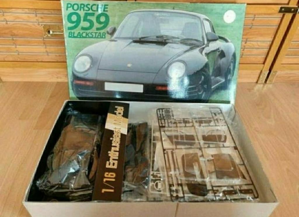 Fujimi Porsche 959 Blackstar 1:16 bouwmodel NIEUW, Enlèvement ou Envoi, Fujimi