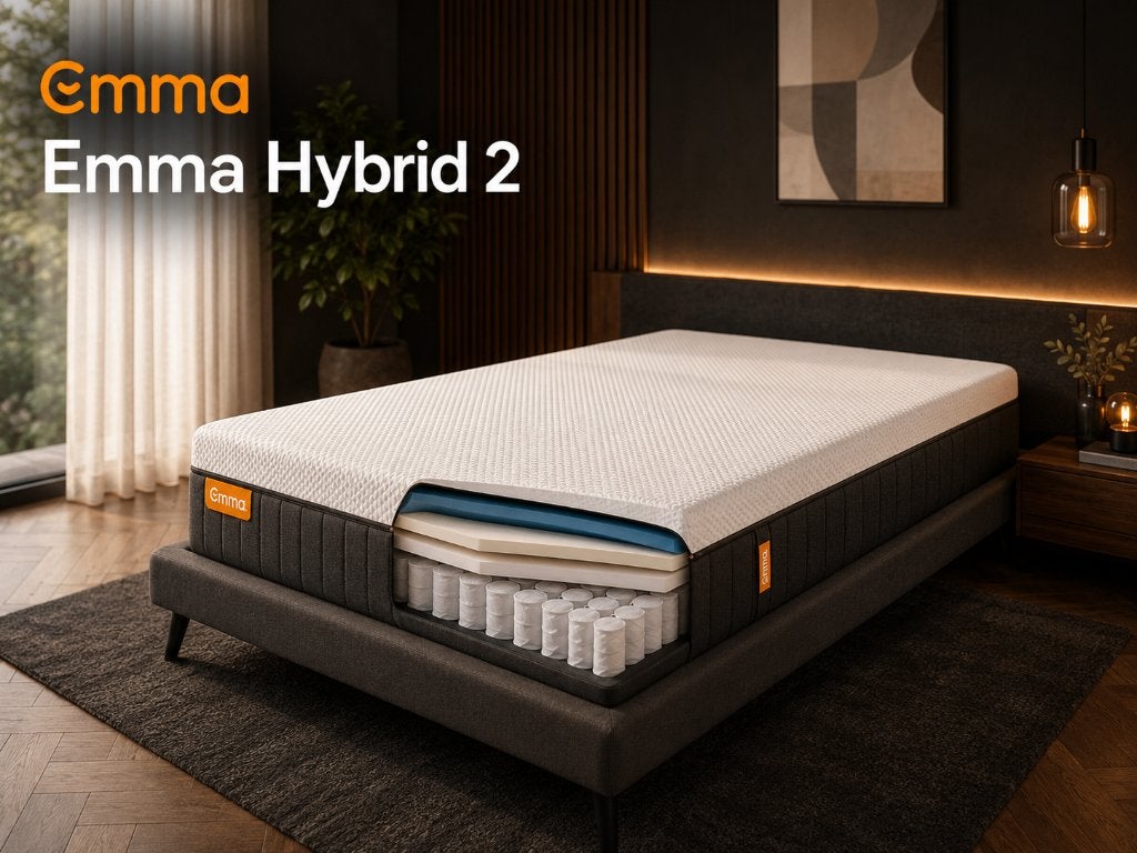 matrasEmma Hybrid II Premium Matras 180x200 | Bieden, Huis en Inrichting, Ophalen of Verzenden, Matras, 180 cm, 200 cm