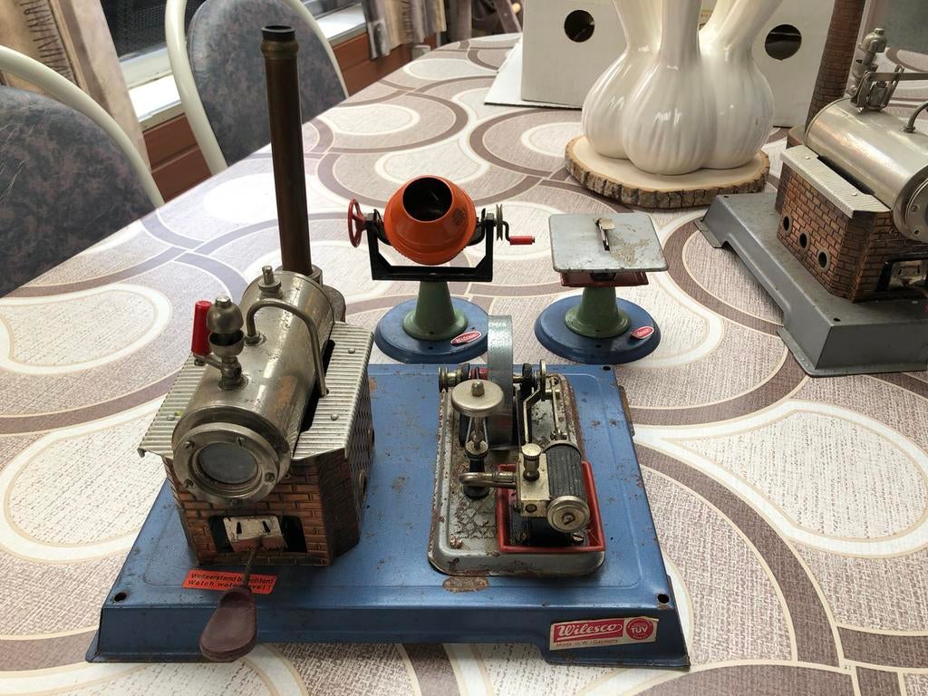 Stoom machine HO, Ophalen, Gebruikt