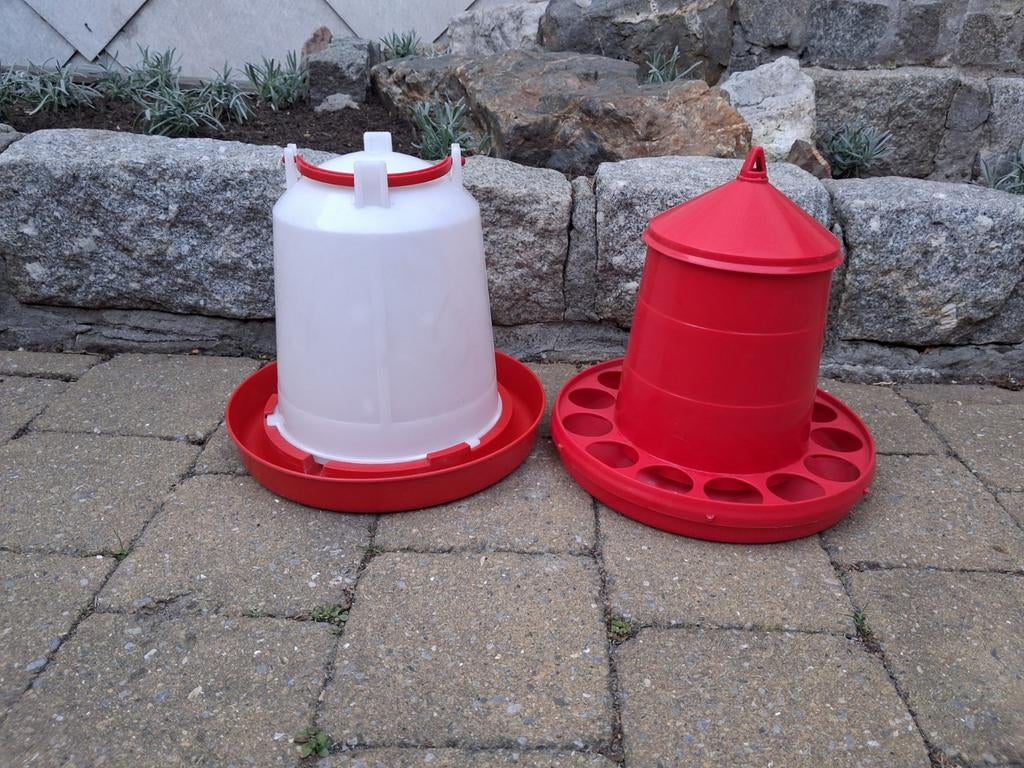 Kippen voor en drink ton 3L en 4kg, Ophalen