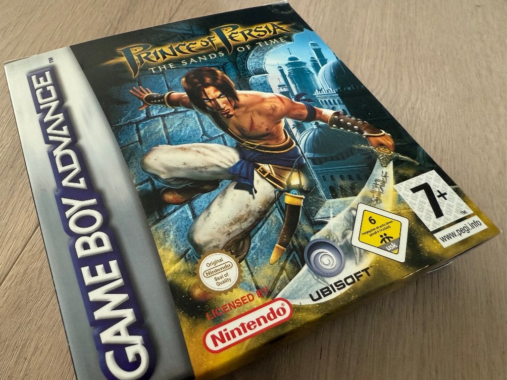 Prince of Persia, Les Sables du temps — Gameboy Advance, Consoles de jeu & Jeux vidéo, Jeux | Nintendo Game Boy, Enlèvement ou Envoi