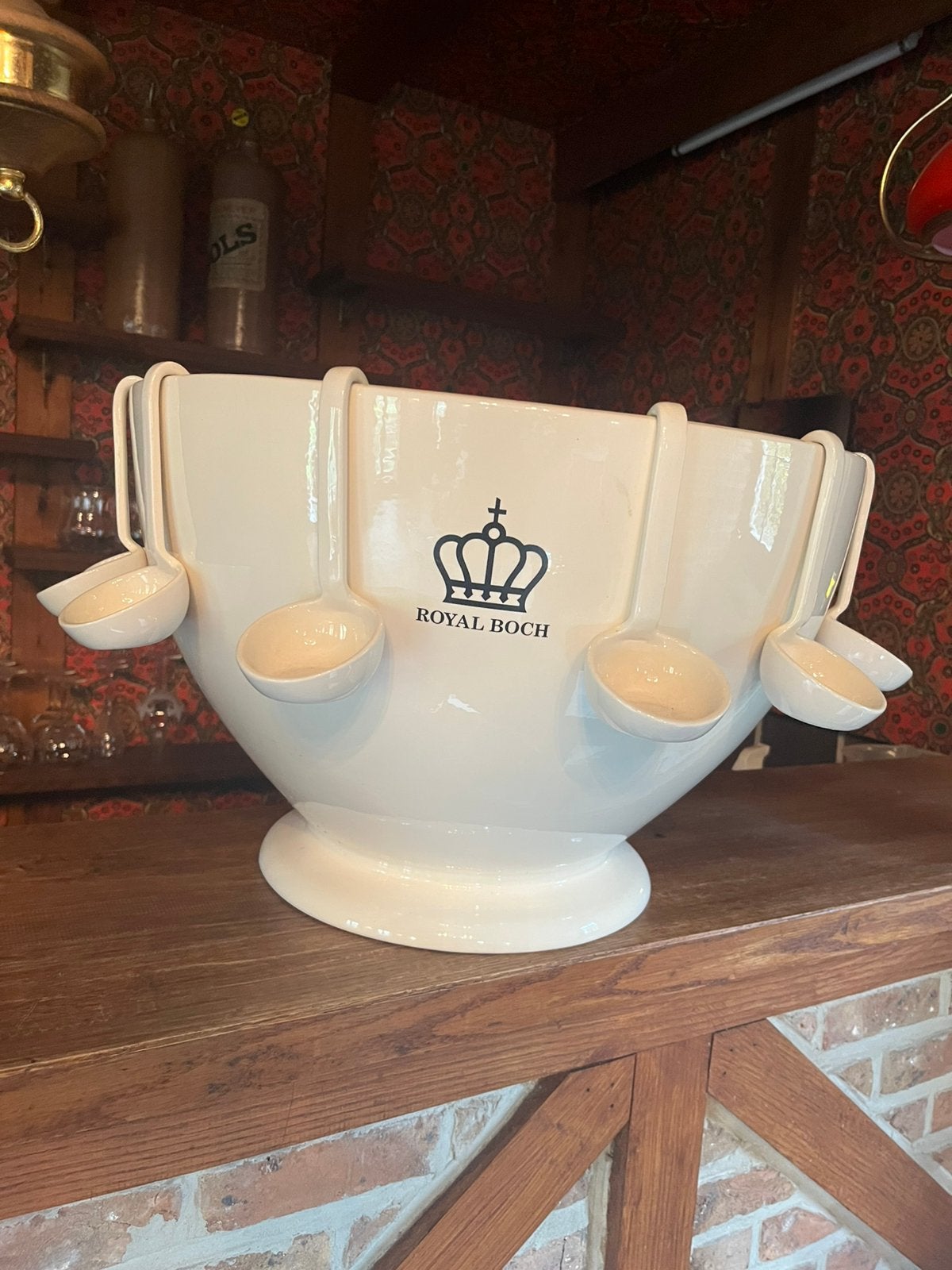 Bowl - punch, Ophalen, Nieuw, Overige stijlen, Porselein