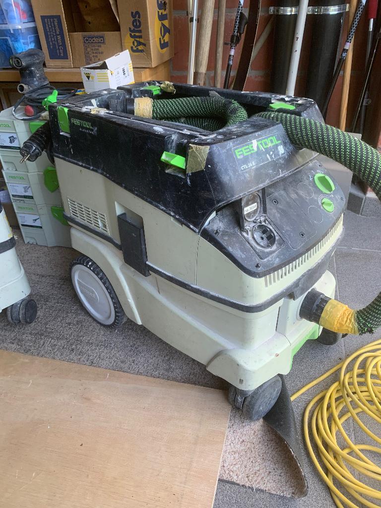 Festool ctl 26 e, Ophalen, Gebruikt