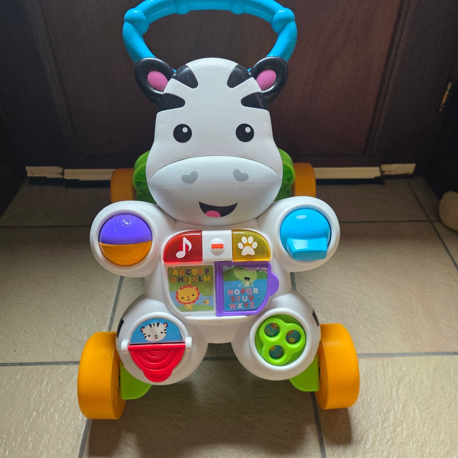 loopwagen / baby walker fisher price FRANS, Kinderen en Baby's, Ophalen, Gebruikt