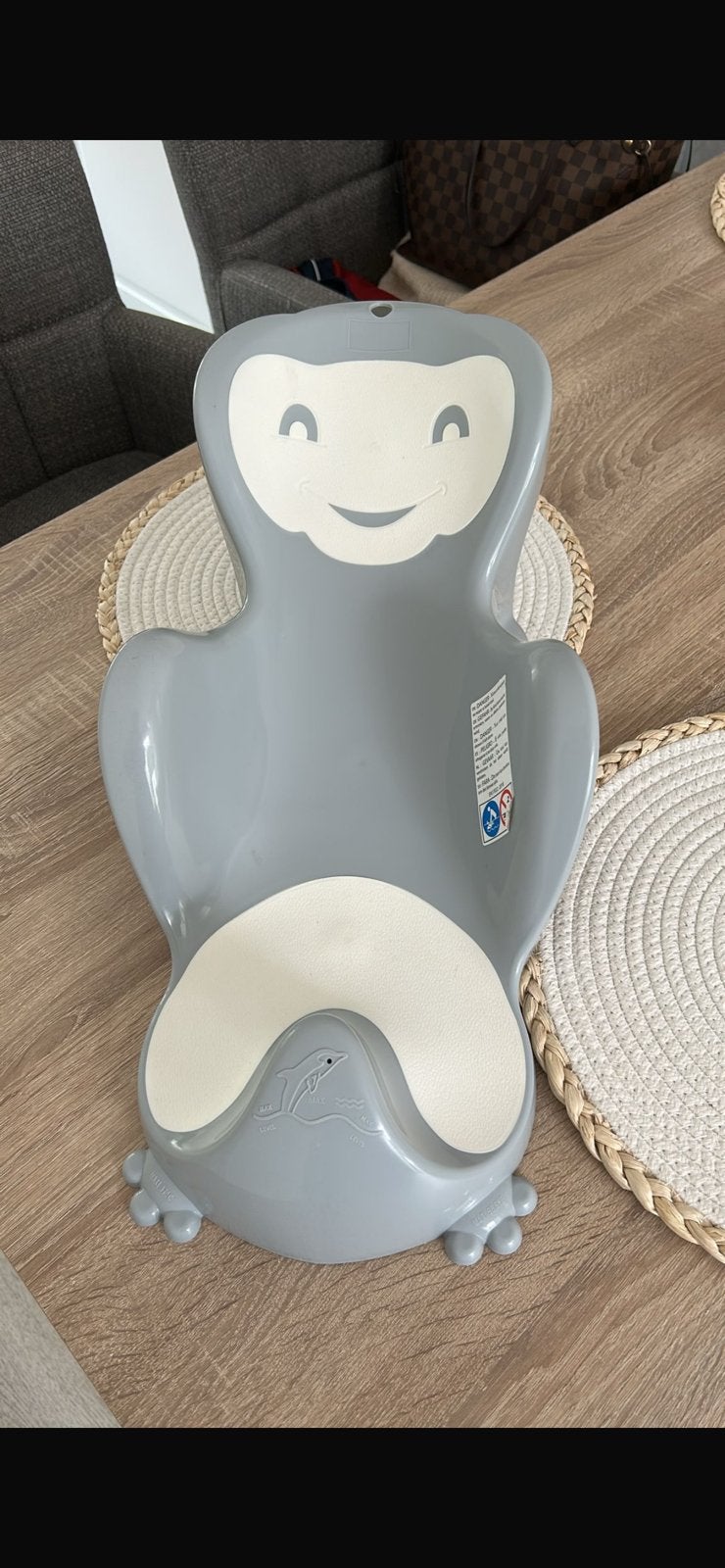 Baby badzitje, Ophalen, Zo goed als nieuw