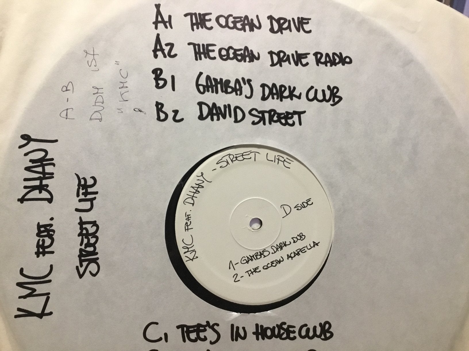KMC feat. Dhany. Street Life. 2x white Label, Cd's en Dvd's, Vinyl | Dance en House, Ophalen of Verzenden, Zo goed als nieuw