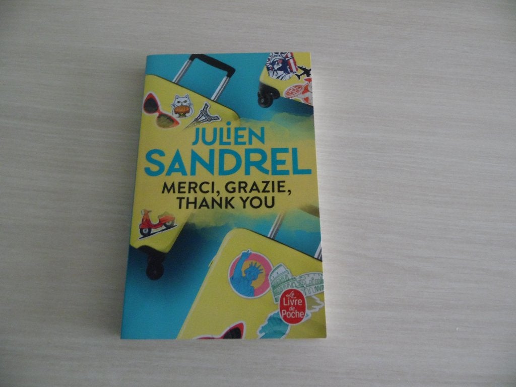 MERCI, GRAZIE, THANK YOU         JULIEN  SANDREL, Europa overig, Ophalen of Verzenden, Zo goed als nieuw, Julien Sandrel