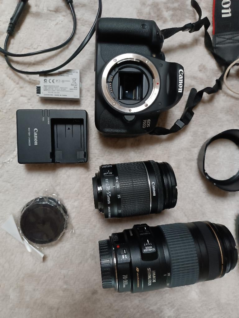 canon eos 700 d, Audio, Tv en Foto, Ophalen, Zo goed als nieuw, Canon