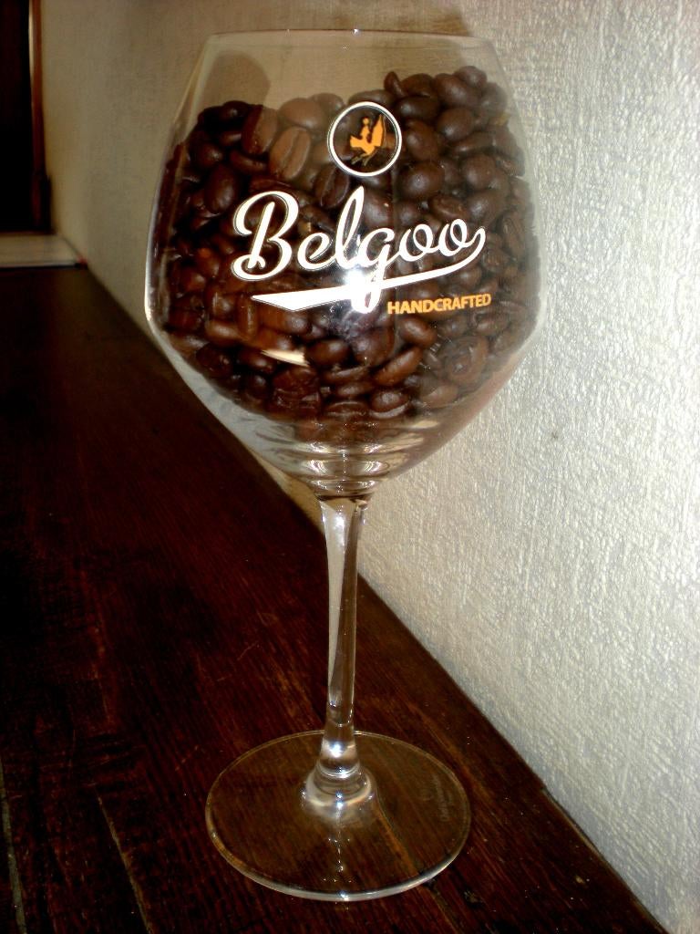 Belgoo  (St Pieters Leeuw), Collections, Marques de bière, Enlèvement ou Envoi, Comme neuf, Verre ou Verres, Leeuw