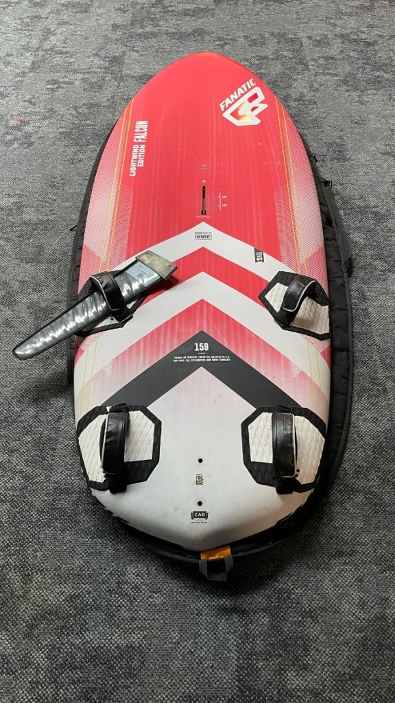 Fanatic Falcon Lightwind Edition 159 incl. Boardbag/Fin, Watersport en Boten