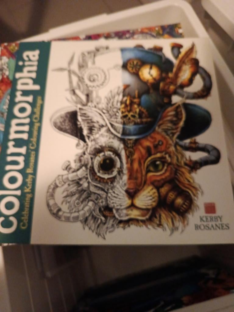 Kleur boeken voor volwassene, Ophalen