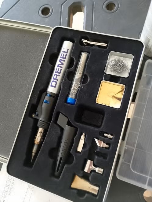 Dremel Versatip 2000 snoerloze soldeerbout, Ophalen, Gebruikt