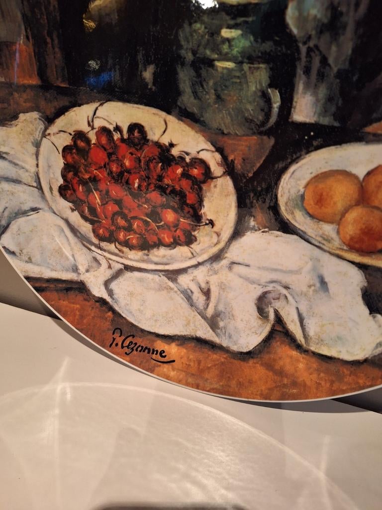 Assiette décorative en porcelaine Paul Cézanne - Jubilart, Enlèvement ou Envoi