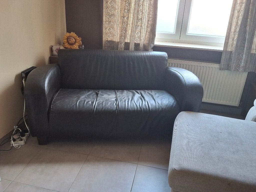 Zetel, Maison & Meubles, Canapés | Salons, 100 à 125 cm, Enlèvement, Utilisé, 150 à 200 cm