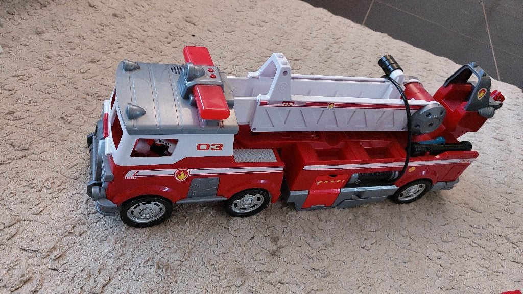 Marshalls grote brandweerwagen, Kinderen en Baby's, Ophalen, Gebruikt