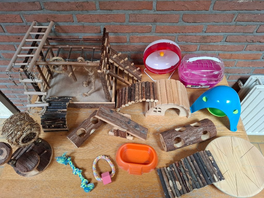 Hamster kooien + toebehoren, Dieren en Toebehoren, Minder dan 60 cm, Kooi, Ophalen of Verzenden, Zo goed als nieuw