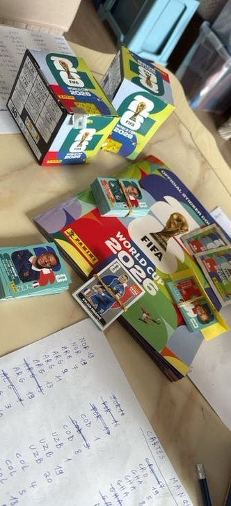 Cartes panini coupe du monde 2026 à echanger !, Enlèvement, Comme neuf