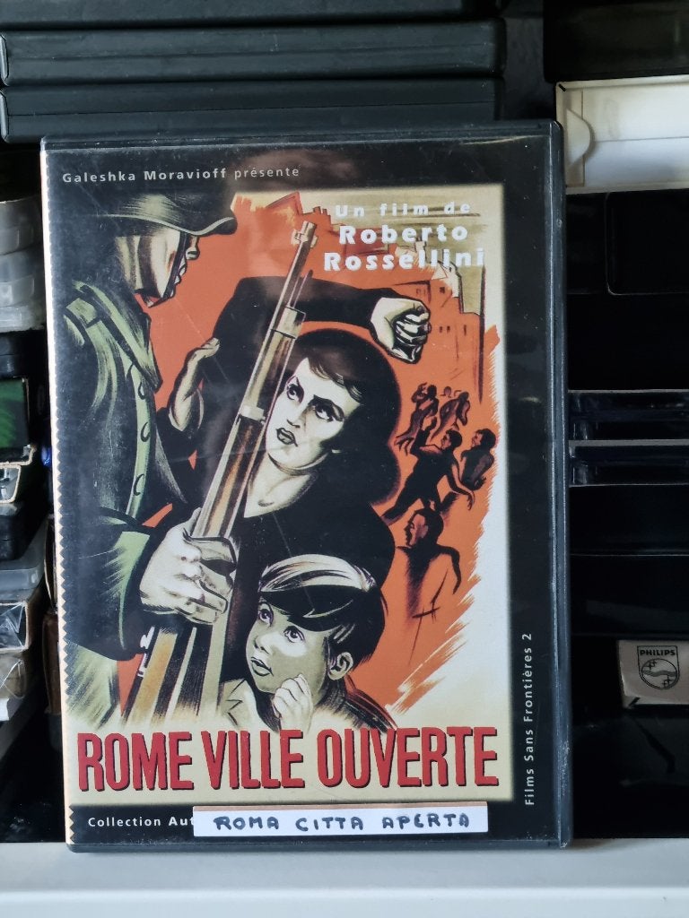 Roma Citta Aperta, Roberto Rossellini, Anna Magnani, Ophalen of Verzenden, Italiaans, Frans