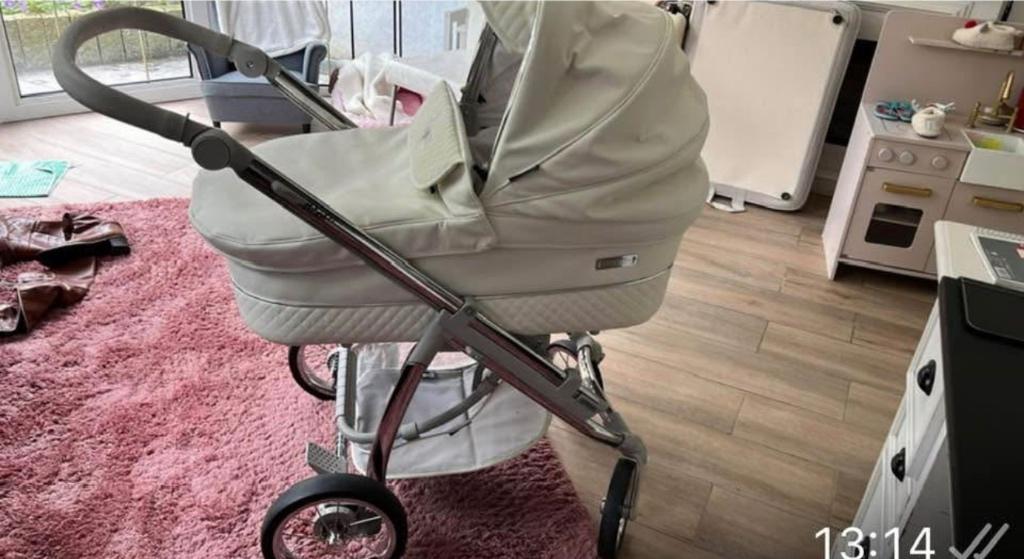 Baby car kinderwagen 3 in 1, Kinderen en Baby's, Ophalen, Zo goed als nieuw, Overige merken, Verstelbare rugleuning