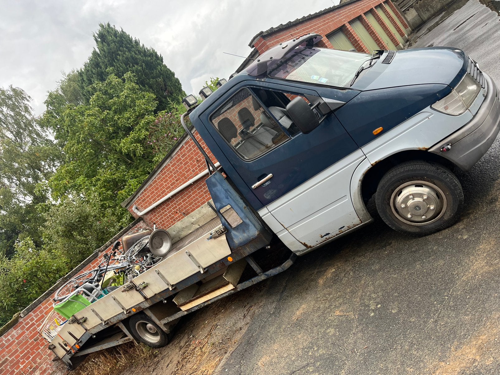 Ophallen van oude metalen / autowrakken, Doe-het-zelf en Bouw, Metalen, Ophalen, Gebruikt, IJzer