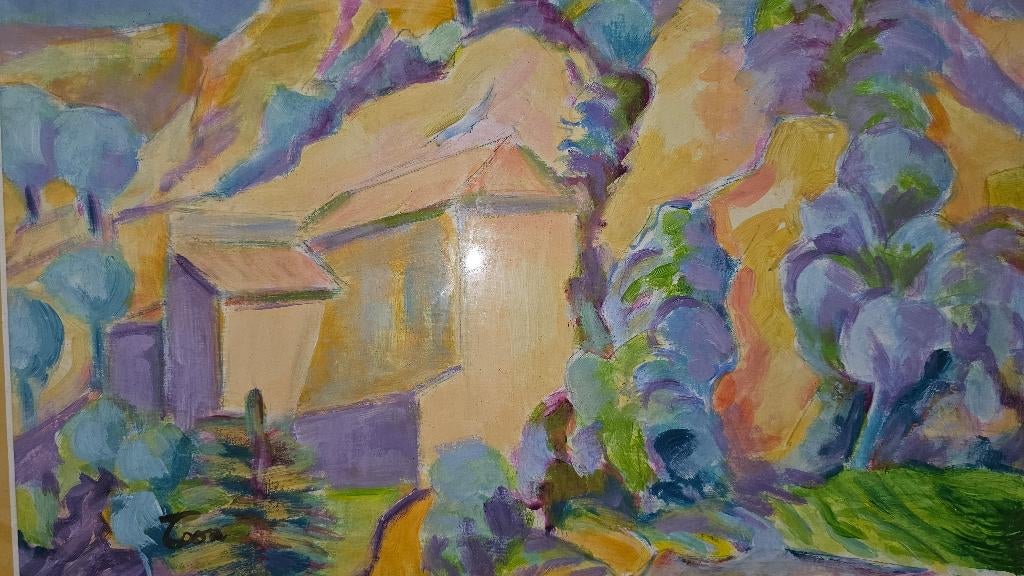 Toon Hermans  Uniek werk  Gesigneerd, Ophalen