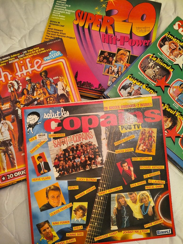 60+ vinyl lp's jaren 70, CD & DVD, Compilation, Enlèvement, Comme neuf, LP