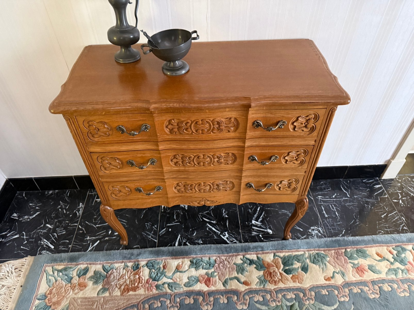 Houten ladekast met 3 laden, Ophalen, Zo goed als nieuw