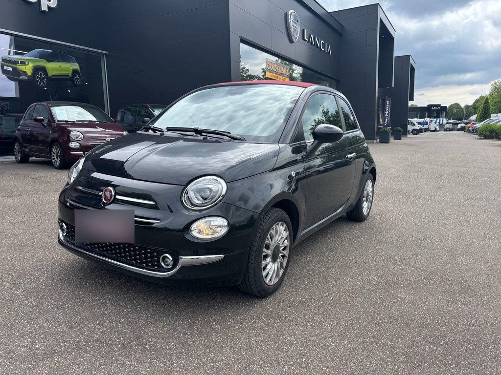 Fiat 500C 1.0 Hybrid 70, Auto's, Fiat, Voorwielaandrijving, 4 zetels, Stof, Gebruikt