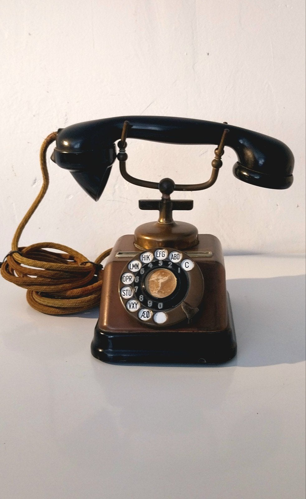 Téléphone danois vintage Kjøbenhavns Telefon Aktieselskab, Enlèvement ou Envoi