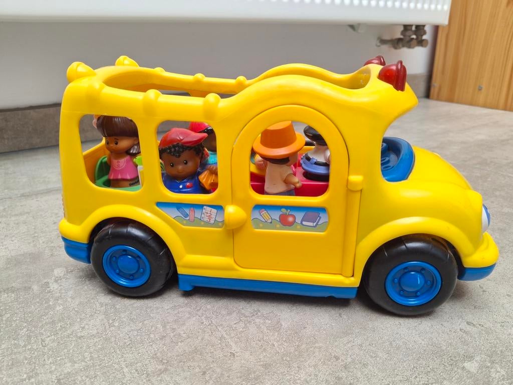 Schoolbus Fisher Price, Ophalen