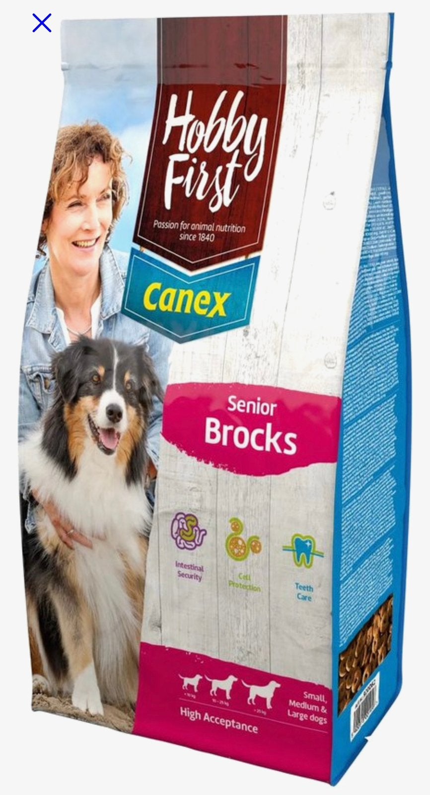 Canex senior brocks 2 x12kg, Ophalen, Hond