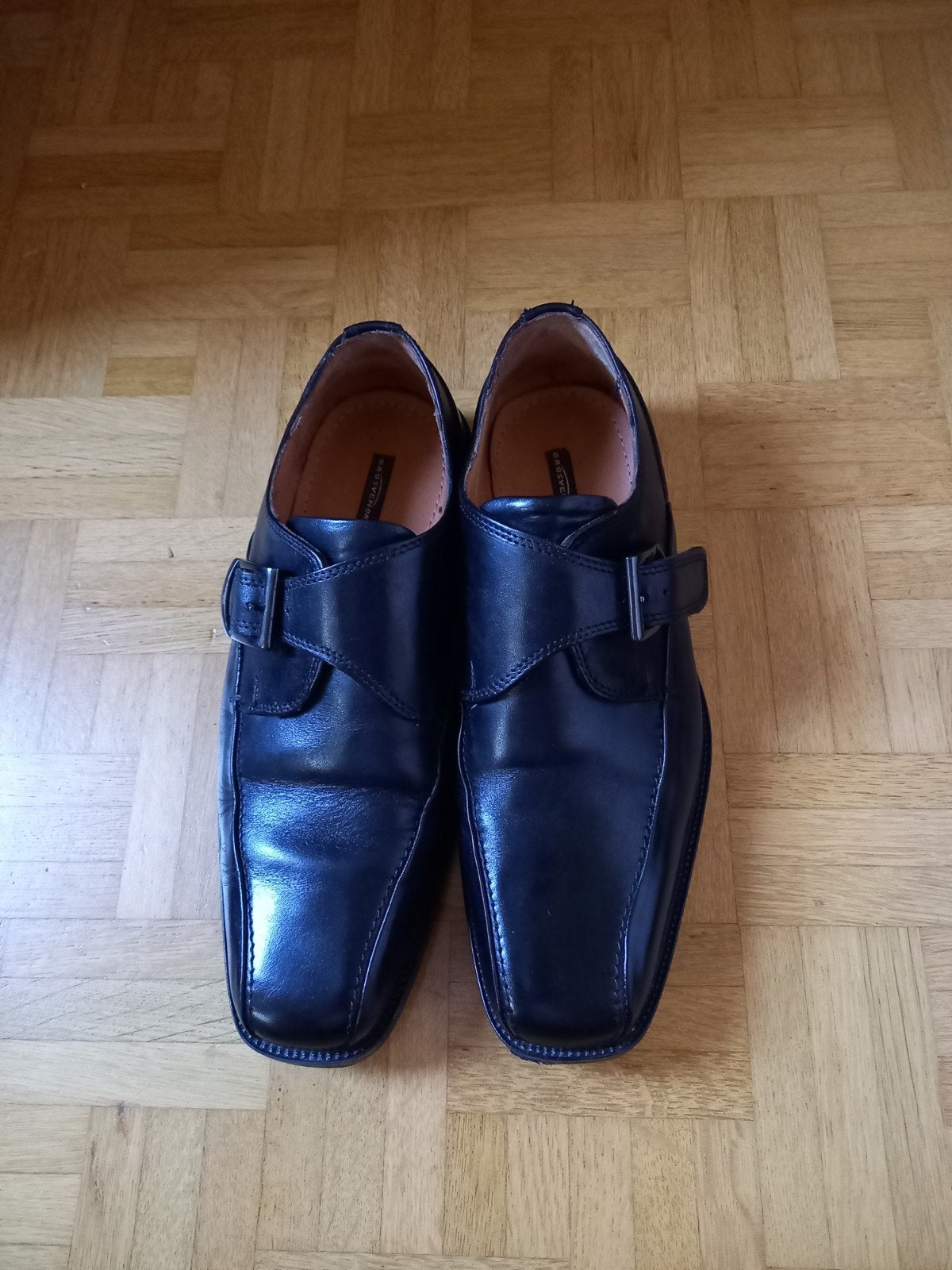 Chaussures habillées pour hommes, Enlèvement ou Envoi, Chaussures à boucles, Noir, Neuf
