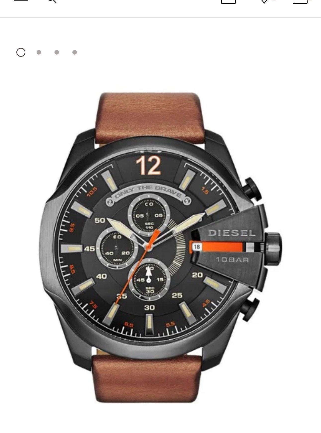 Diesel heren horloge nieuw cordonnen, Ophalen of Verzenden, Zo goed als nieuw