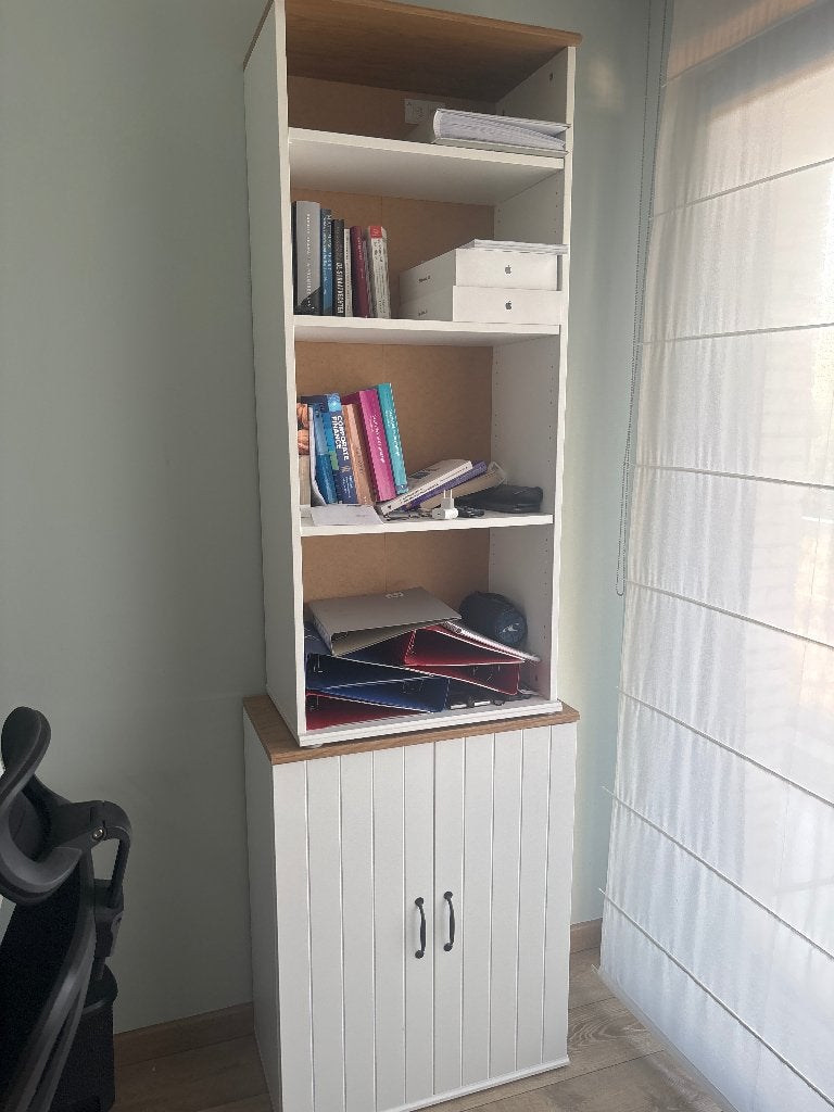 SKRUVBY Opbergcombinatie, Ophalen