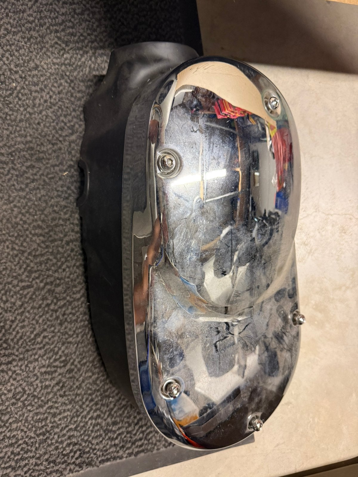 Cache moteur pour moto ( kawasaki Vulcan ??), Enlèvement ou Envoi