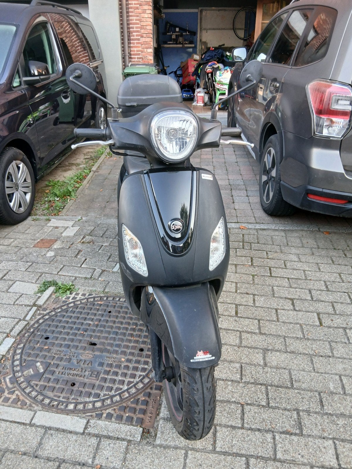 Scooter Sym 125cc, Vélos & Vélomoteurs, Autres modèles, 125 cm³, Comme neuf, Enlèvement