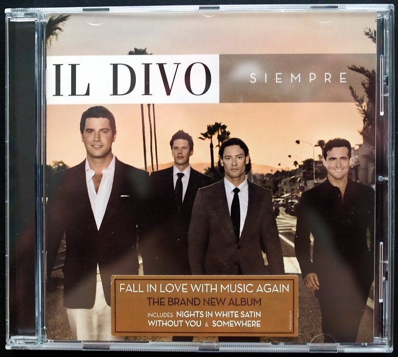 CD - Il Divo - Siempre, Enlèvement ou Envoi, Comme neuf