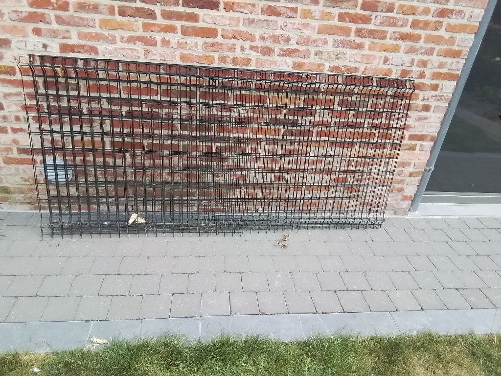 Draadpanelen verschilende maten zwart, Tuin en Terras, Hand-tuingereedschap, Ophalen, Gebruikt, Overige soorten