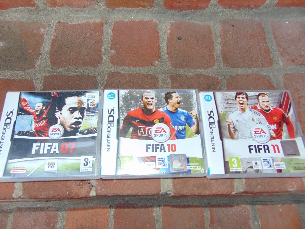 Nintendo DS FIFA 07, 10 en 11, Games en Spelcomputers, Ophalen of Verzenden, Gebruikt, Sport