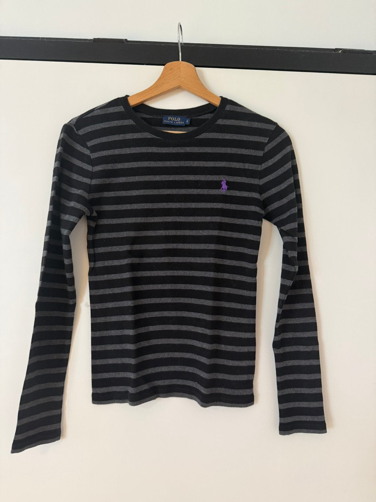 Longsleeve Polo Ralph Lauren, Ophalen, Zo goed als nieuw, Grijs