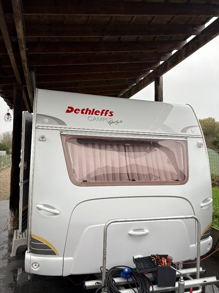Dethleffs caravan, 4 à 5 mètres, Particulier, Dethleffs, Poêle