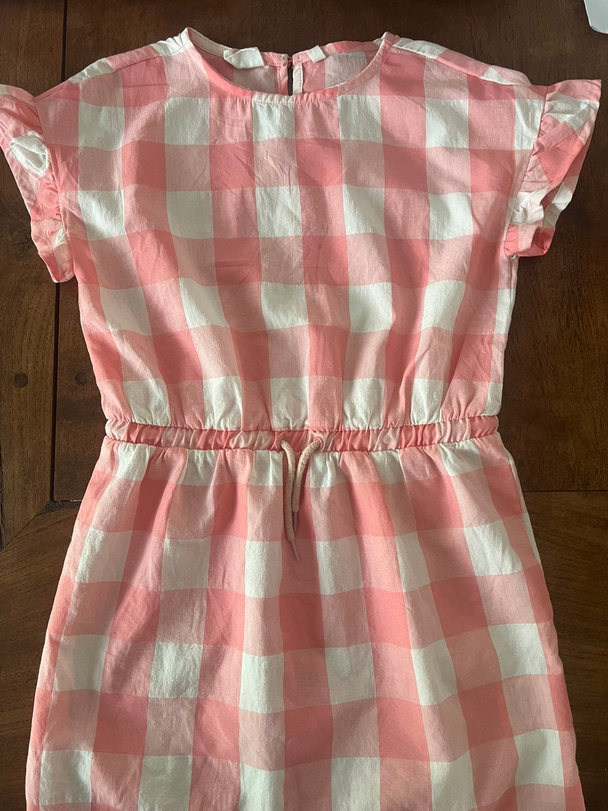 Kleedje roze ruit - Mini Rebels - maat 128, Ophalen of Verzenden, Gebruikt, Meisje, Jurk of Rok