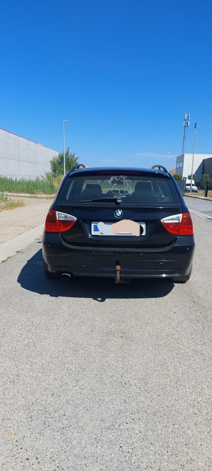 bmw 318d, Auto's, BMW, Zwart, Euro 4, 3 Reeks, Te koop
