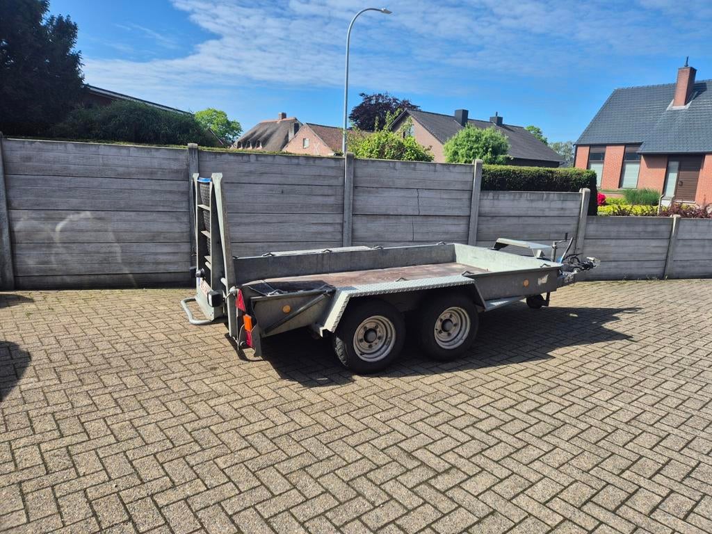 Ifor williams dieplader / machinetransporter, Auto diversen, Aanhangers en Bagagewagens, Ophalen