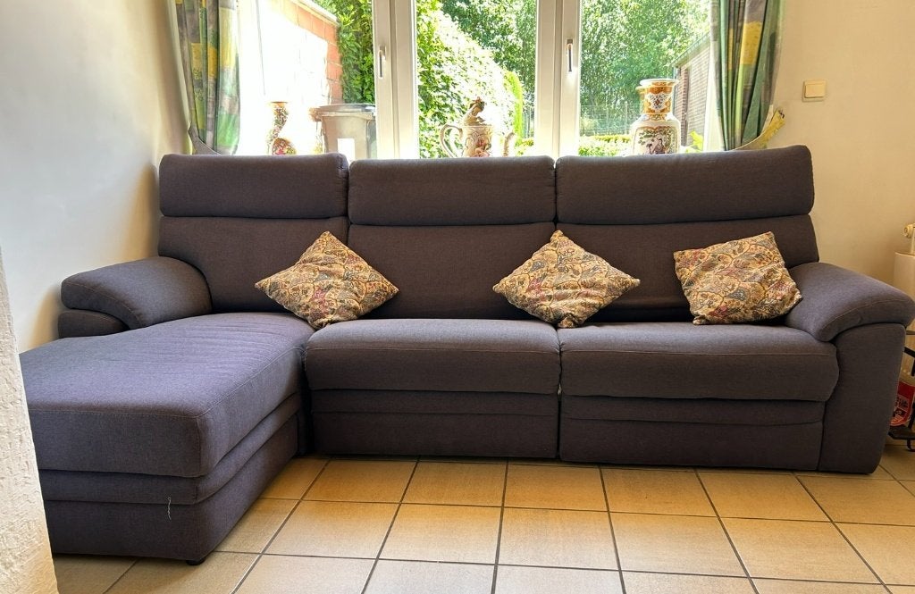 zetel, Maison & Meubles, Canapés | Salons, Autres dimensions, 250 à 300 cm, 125 à 150 cm, Comme neuf